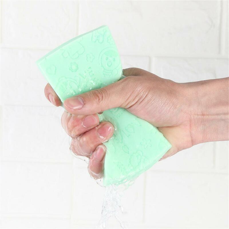 Bath Soft Body Exfoliator Sponge Body Scrub Sponge Dead Skin Removal Bath Exfoliating Scrub Sponge Body Shower Cleansing Brush