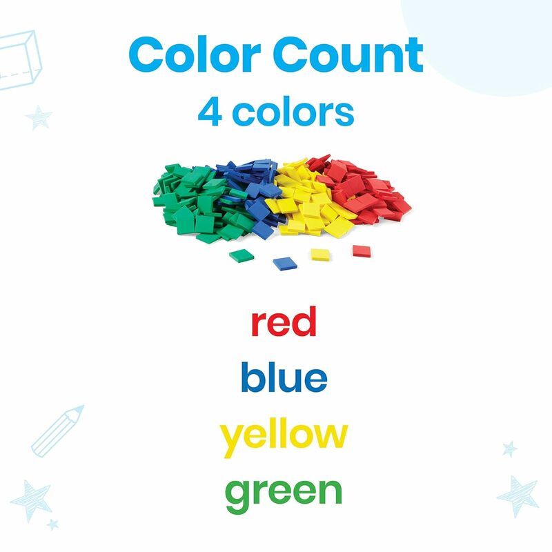 Nuove piastrelle di colore quadrato in schiuma, smistamento del colore, contatori matematici per bambini, manipolatori di conteggio, quadrati di schiuma colorata, apprendimento delle piastrelle