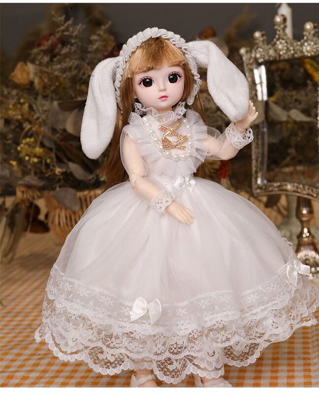 Boneca com terno de moda 30cm 22 móveis articulados bonecas brinquedo acessórios roupas terno para bjd boneca diy brinquedo para meninas