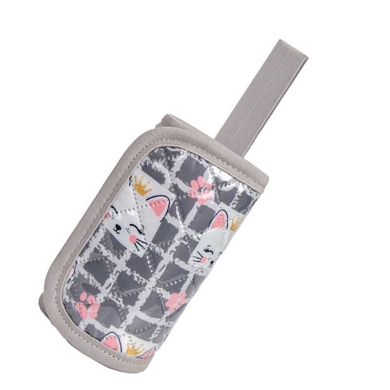 USB-melkverwarmer Verstelbare wandelwagen Water Moedermelkflessenhouder Digitale borstvoedingsflessenverwarmer Reisflessenwarmer