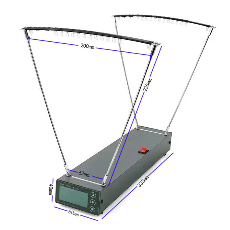 Hunting Speed Meter para entusiastas do arco e flecha, portátil, teste de erro 0,0,5%, útil, 30 ℃ - 60 ℃, 0-3000 m/s, DC 6V, fácil de usar