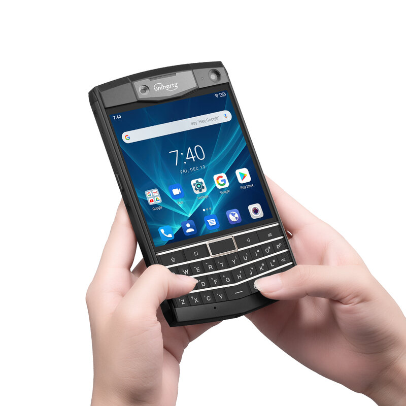 Unihertz-teléfono inteligente Titan Rugged QWERTY, Android 10, 6GB, 128GB, desbloqueado, negro
