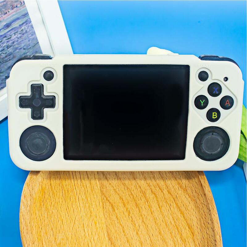 For ANBERNIC RG35XX H Silicone Protective Case Handheld Game Console Protective Shell