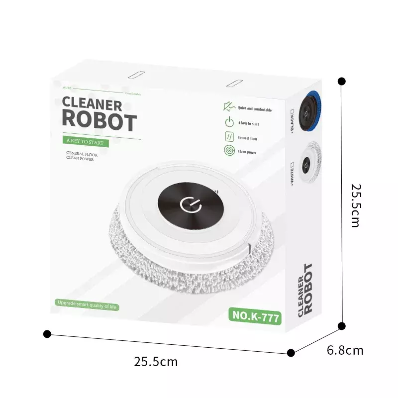 Robot pembersih penyapu nirkabel, mesin pembersih semua dalam satu rumah pintar, penyedot debu peralatan rumah tangga