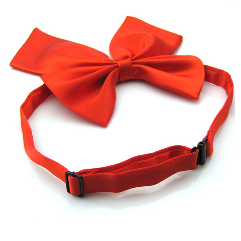 Классический галстук-бабочка для женщин и девушек, Однотонный Регулируемый галстук-бабочка, галстук-бабочка для студенток, официанток в отеле, галстук-бабочка