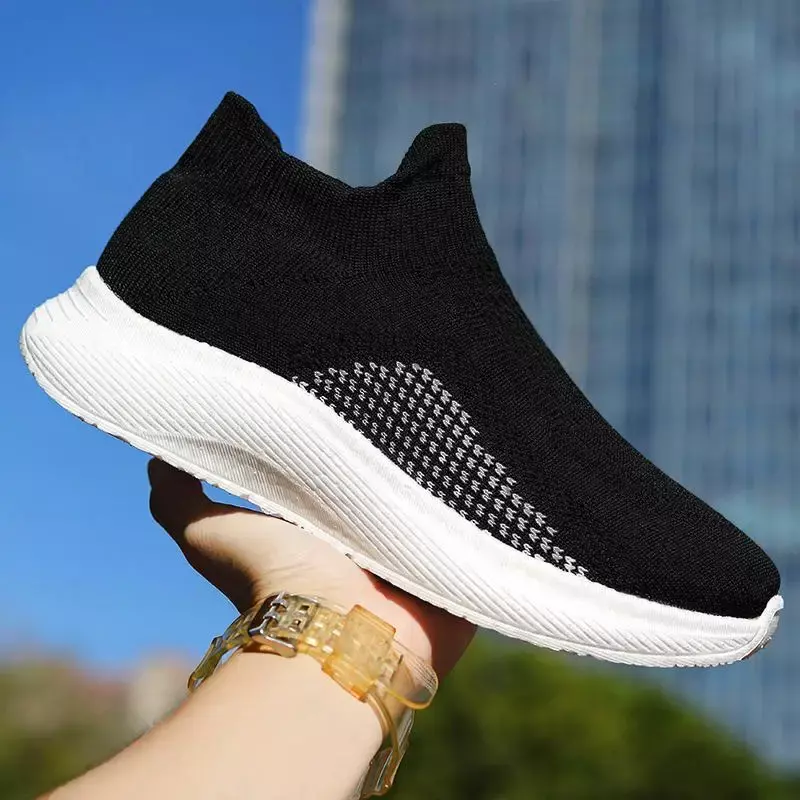 Men's Shoes Summer Breathable Tenis Versatile Sports and Leisure Running Thick-Soled Daddy Men's Fashionable Running  Skateboard