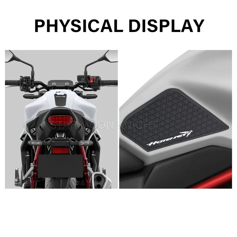 For Honda CB750 Hornet 2023- CB 750 Motorcycle Side Fuel Tank Pads Protector Stickers Decal Gas Knee Grip Traction