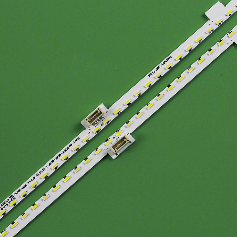 Lampu Latar LED Strip untuk Sharp_60_SU670_88 + 88_4014C LCD-60MY5100A LCD-60TX6100A LCD-60SU575A LCD-60SU570A CLCDTA501WE01 02