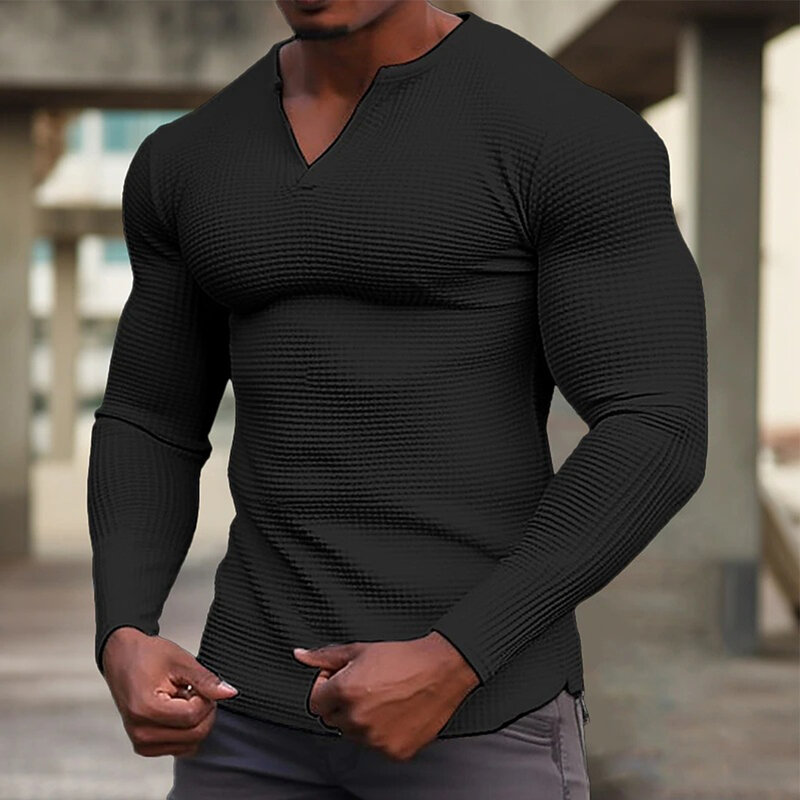 Mens Sweatshirts Top T-shirt Pullover Full Sleeve Long Sleeve Slim Casual Comfortable Soft Easy Care Outdoor Fit Casual Sport