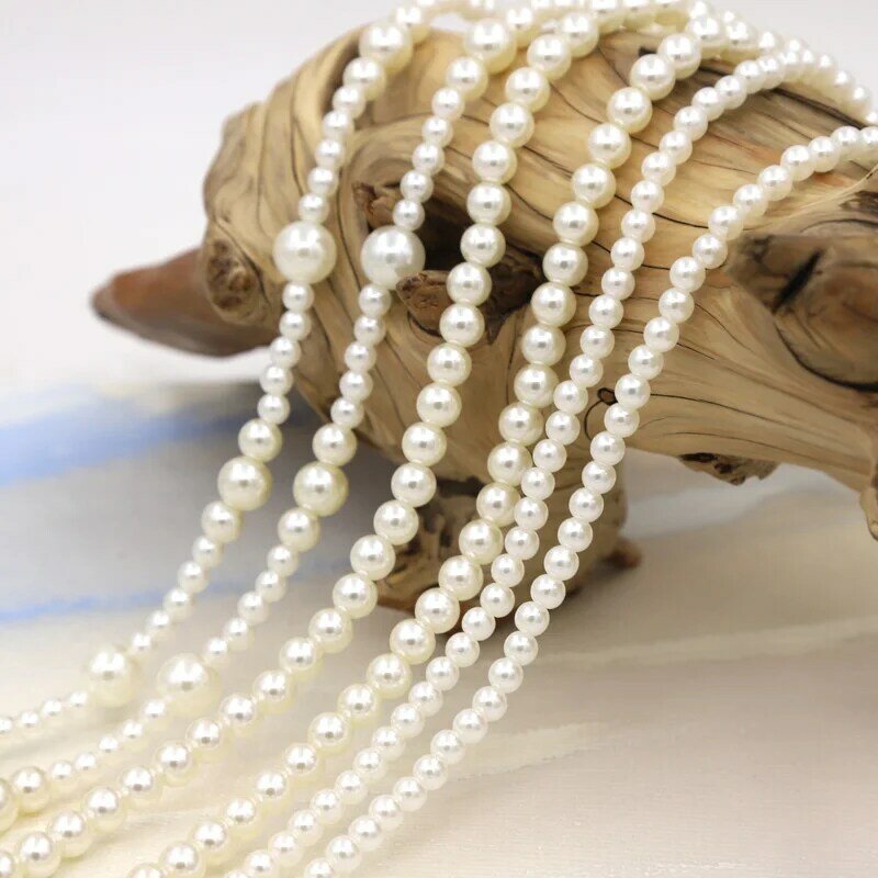120cm Imitation Pearl Phone Case Chain Shoulder Bag Strap Chain Fashion Women's Jewelry Anti-Lost Mobile Phone Lanyard