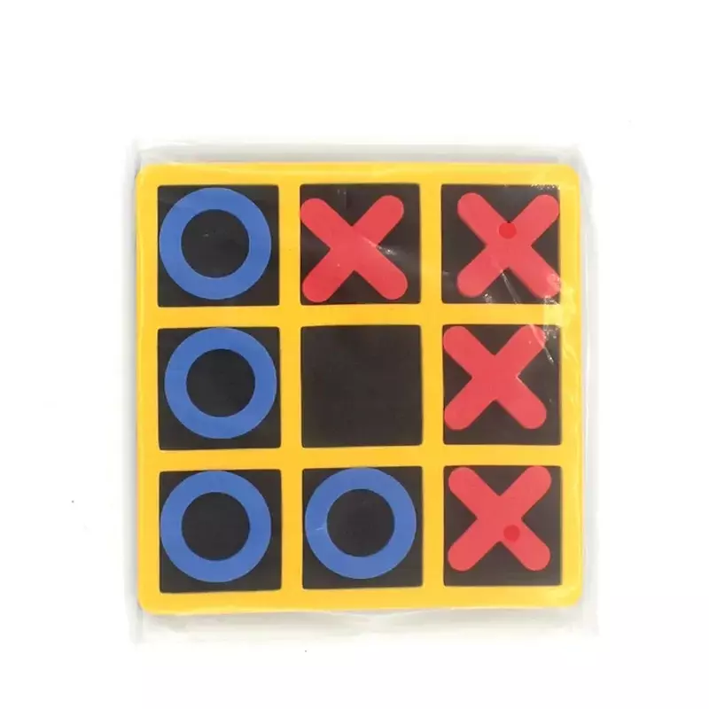 어린이 상호 작용 레저 보드 게임 OX 체스 재미있는 개발 지능형 교육 장난감 퍼즐 게임, 어린이 선물, 1PCSPA