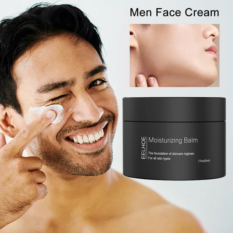 50ml Gesichts creme für Männer Concealer Akne markiert aufhellende feuchtigkeit spendende Isolation creme schrumpfende Poren Gesichtshaut pflege d7u7