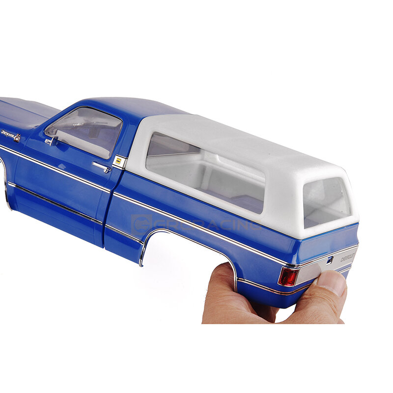 Couvercle de cargo en plastique de simulation 1 pièce, coque du corps Modification non-tribunal pour 1/18 RC inoler TRX4-M Chevrolet K10 partie de mise à niveau