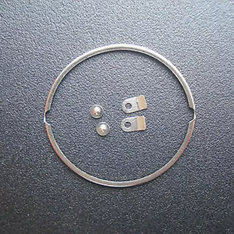 Pestañas de tornillo de anillo espaciador de Dial de movimiento de acero Original, Material de 2836, 2824, 2834, piezas de herramienta de tornillo de anillo de esfera móvil de Metal