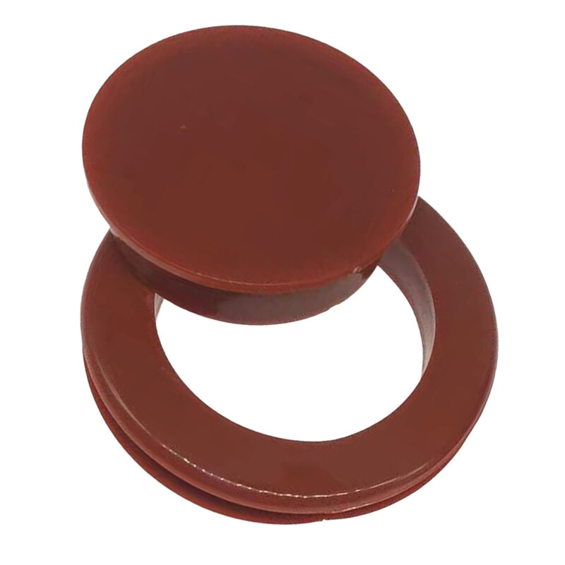 2x Clear Hole Ring Plug Plastic Plug Cap Cover Umbrella Hole Cap Brown Red For Outdoor For Table Patio Umbrella
