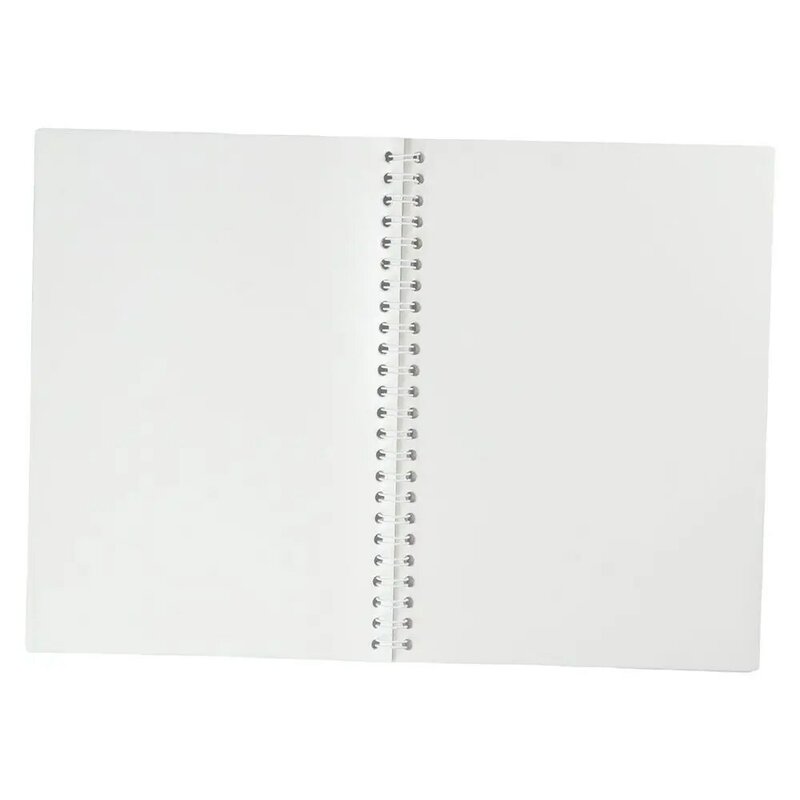 Libro de pegatinas reutilizable A5, organizador de pegatinas blancas, colección de álbumes de colección de flores, 32 páginas