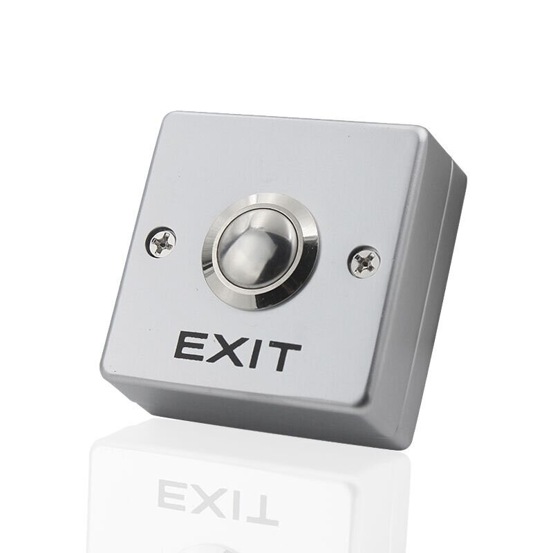 Door Exit Release Button Zinc Alloy Panel GATE Push Switch For Door Access Control System to open door