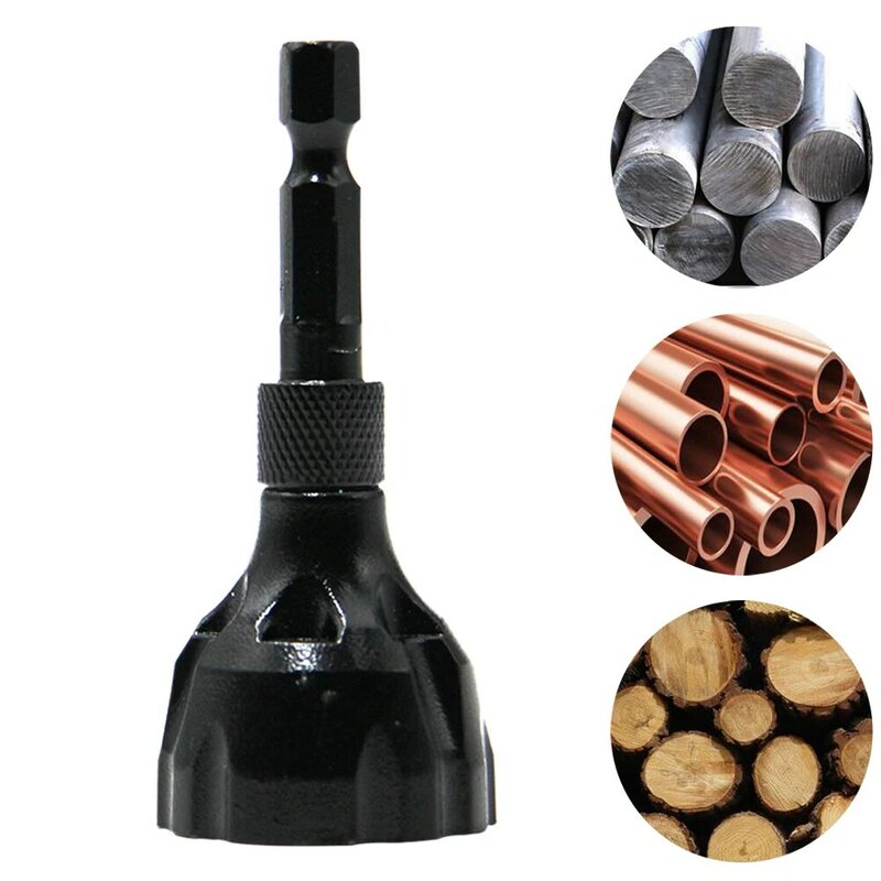 3-20mm Deburring External Chamfer Tool Stainless Steel Metal Drilling Tool Remove Burr Clean Bolt Tools Hex Tool Accessories