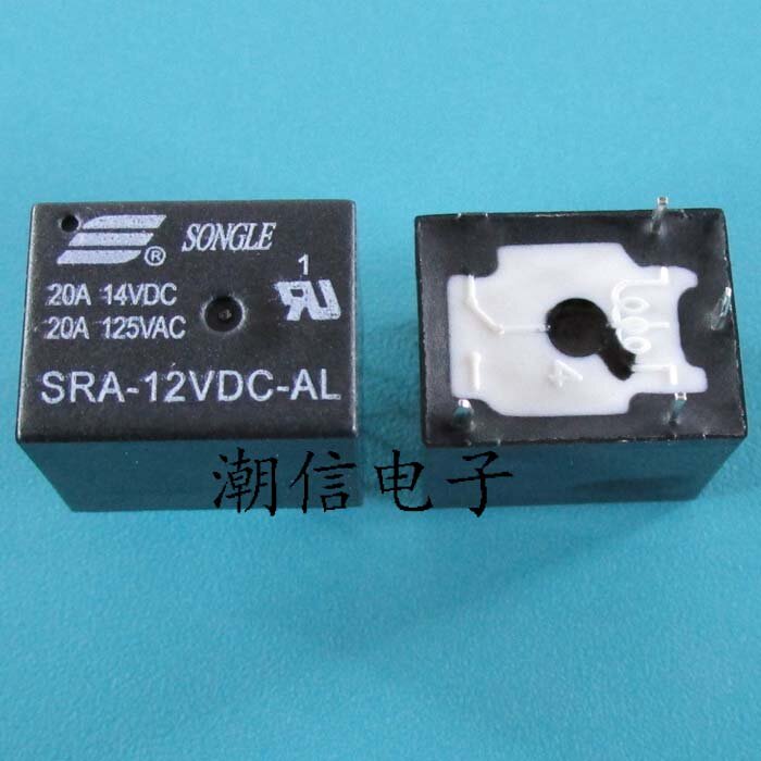 10pieces SRA-12VDC-AL 4    original new in stock