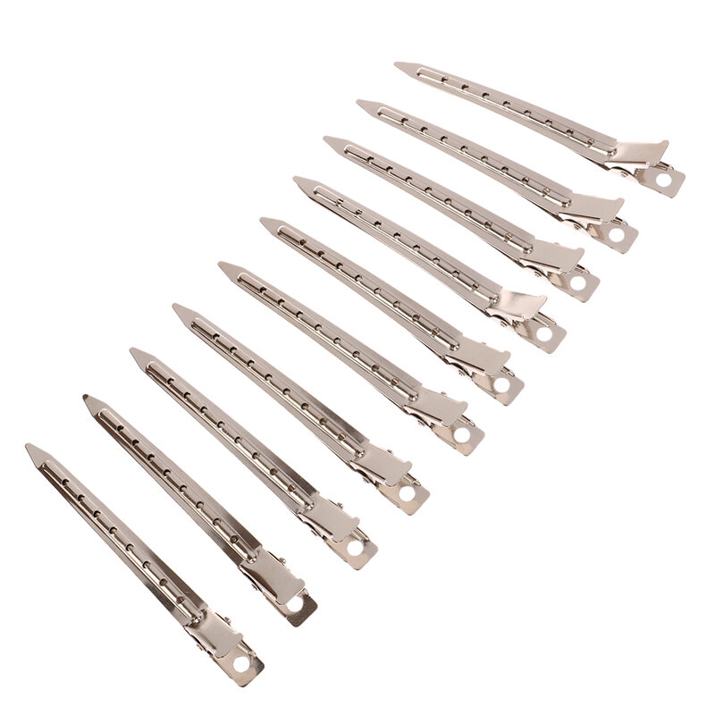 10Pcs Metal Hair Clips For Styling Sectioning Professional Salon Hairpin Clamps Hair Root Fluffy DIY Clip Tools Hair Accessories