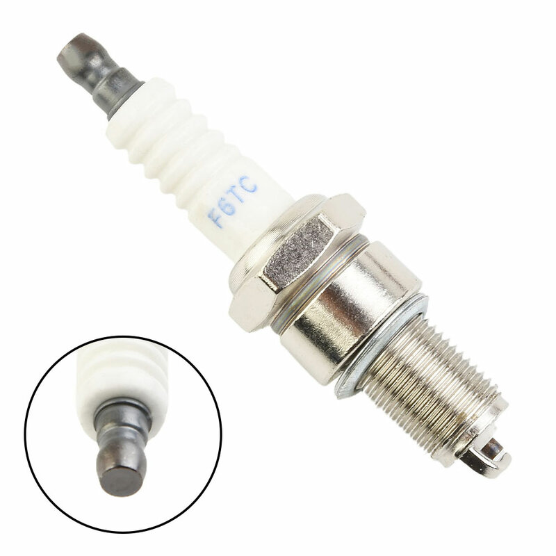 1pc Plug Power TORCH Spark Plugs For Torch F6TC (BPR6ES) Plug Power Tool Accessories Machinery Parts  Accessory F6RTC Quality