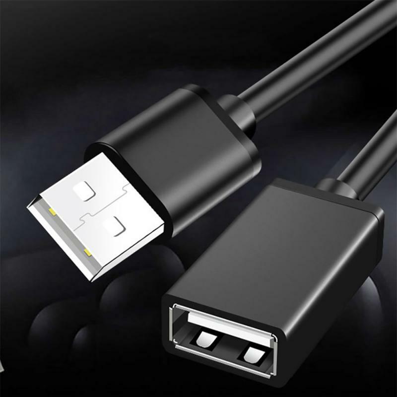 2.0 Male To Female Extension Data Extender Charge Extra Cable For TV Mouse Keyboard USB Driver Projector 1m/2m/5m