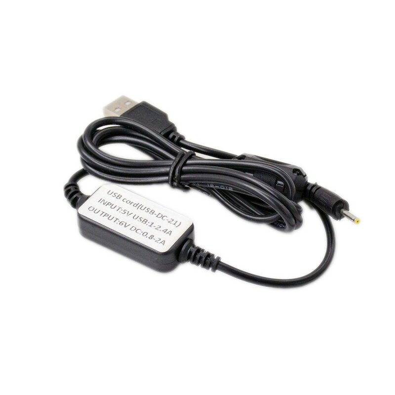 Kabel pengisi daya USB DC21, aksesori kabel pengisi daya untuk YAESU VX1R VX2R VX3E HAM Radio dua arah