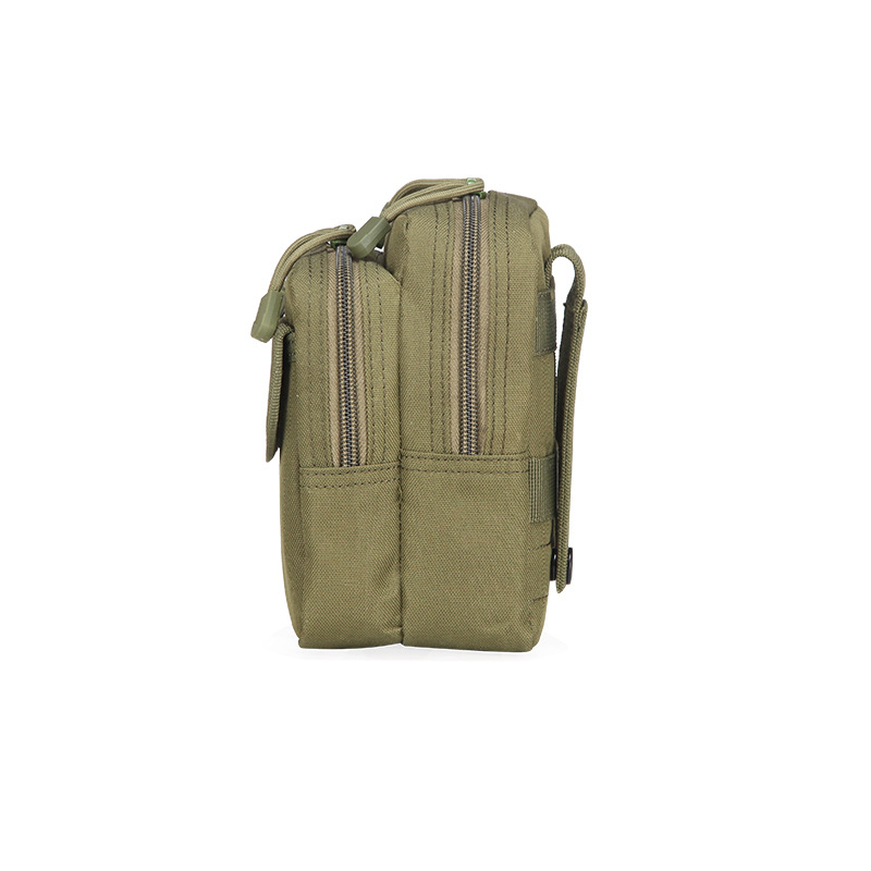 Chikage 고품질 군사 전술 패니 팩, 야외 여행 등반 허리 팩, 다기능 개성, 세련된 휴대폰 가방