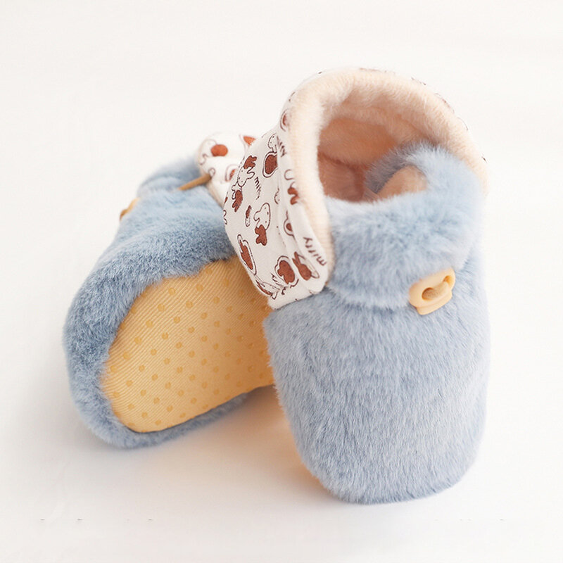 Мягкая хлопковая обувь для малышей, защита от запаха и амортизация, подходит для чулок и брюк