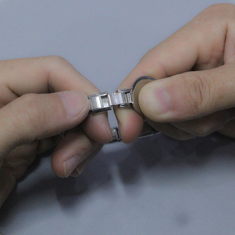 Włoski Charm bransoletka otwierana do łańcucha ogniw nowa biżuteria ze stali nierdzewnej ręcznie robiąca narzędzia DIY wyposażenie