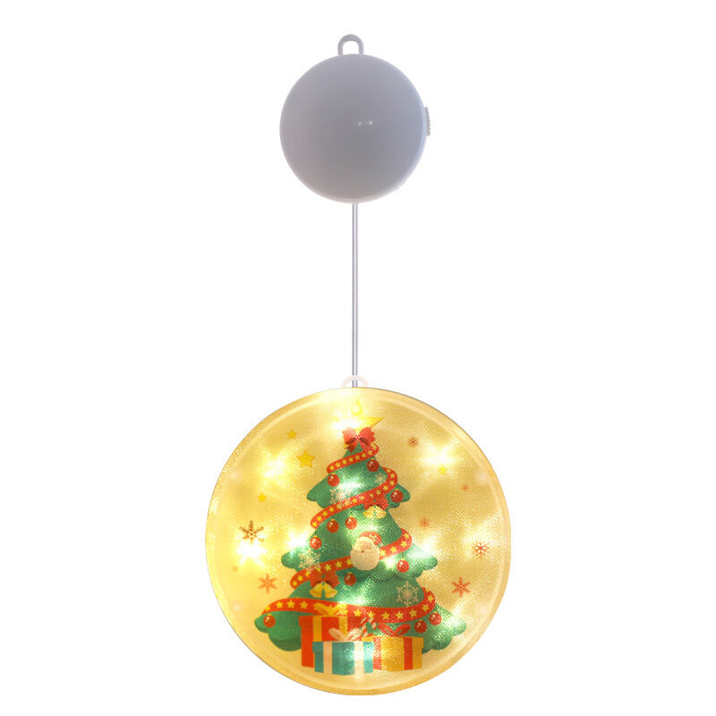 Lanterne LED de Noël, chaîne de confrontation, lampe à bande lumineuse dégradée, décoration d'intérieur, fête de Noël