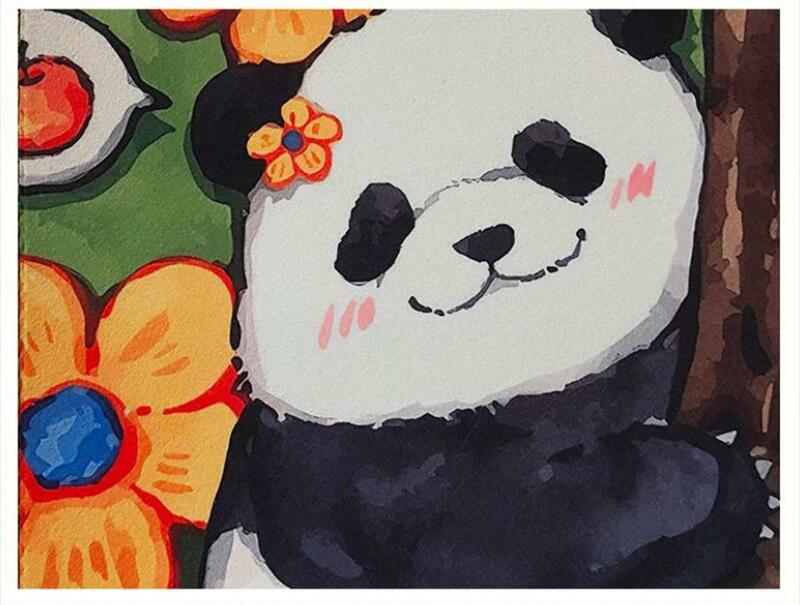 Panda-Themen Handtasche Cartoon und Anime Einkaufstasche große Kapazität chinesische Panda Handtasche Geschenk Pendeln Einkaufstasche Frauen Brieftasche