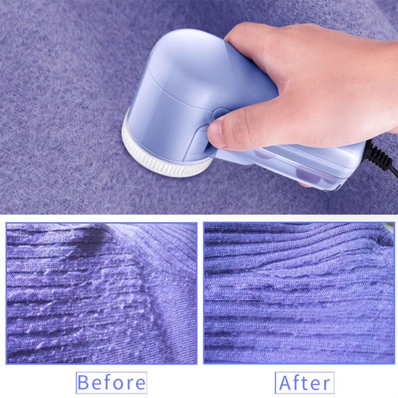 Líquido de limpeza portátil do removedor do barbeador da tela para fibras sintéticas da roupa do algodão