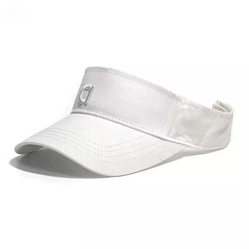 Sombrero de Sol de algodón Unisex, visera ajustable, protección superior vacía, sólido, deporte, tenis, correr, protector solar, gorra de béisbol