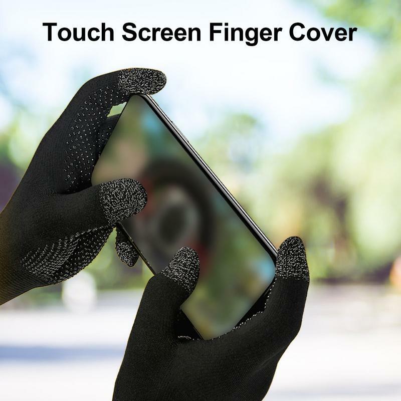 Игровые перчатки для сенсорных экранов, дышащие перчатки для игр с защитой от пота, теплые перчатки для холодной погоды, рабочие перчатки с защитой от скольжения