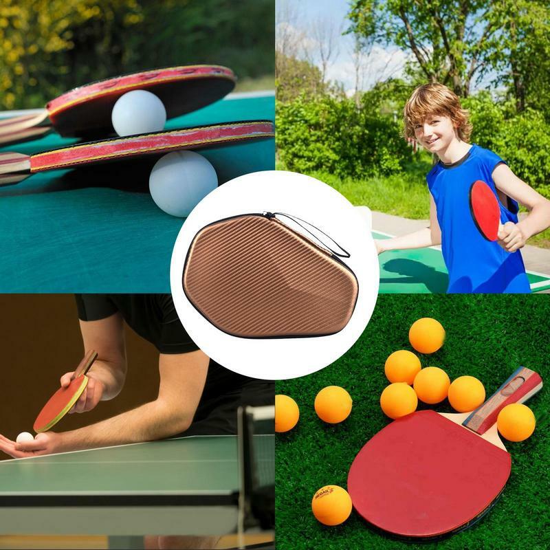 卓球パドル収納ケース,六角形のラケット,ダブルネットバッグ,アイソレーションポケットオーガナイザー,卓球用