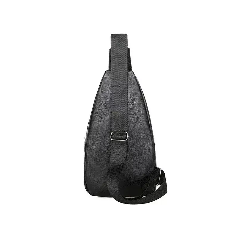 Outdoor Case Multifunction Shoulder Bag Men Business Crossbody Bags USB Charging Design Chest Bag Waterproof Chest Handbag