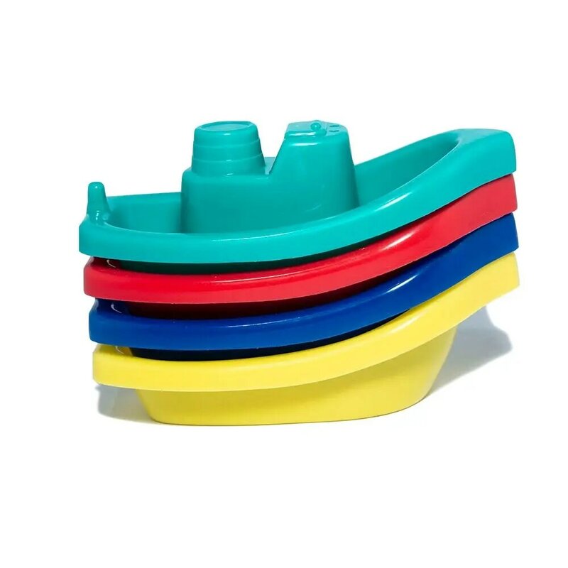 4 pezzi giocattoli da bagno per bambini barca galleggiante In nave d'acqua giocattoli per bambini doccia acqua gioco giocattolo giocattolo educativo per bambini gioco per bambini giocattoli per ragazzi