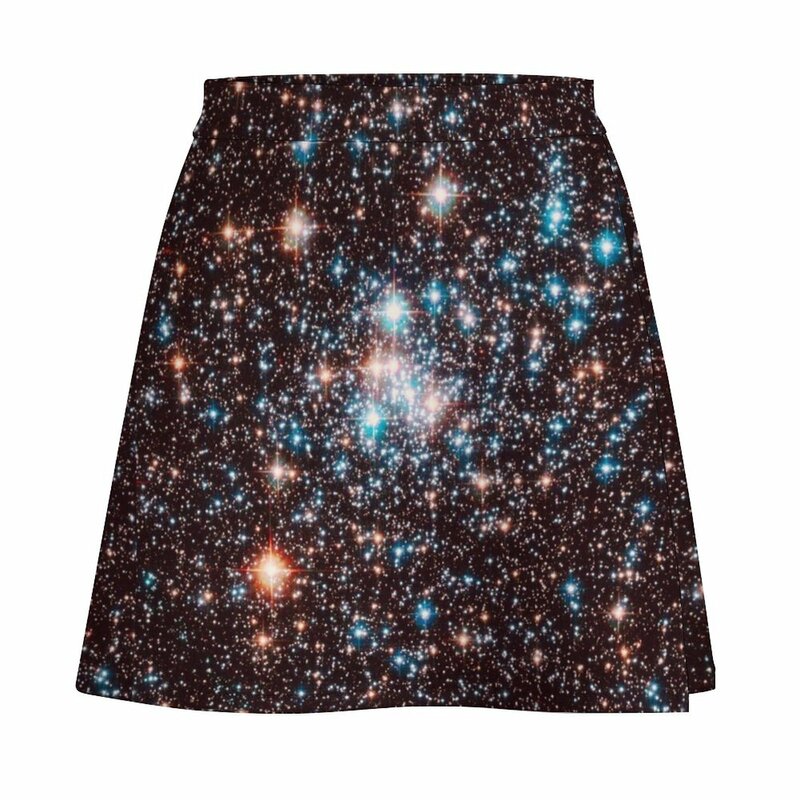 Mini jupe Galaxy Stars pour femmes, vêtements féminins