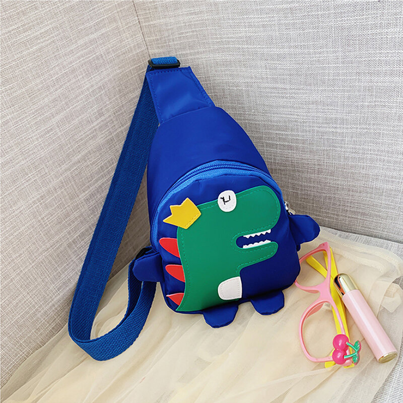 Модный рюкзак с мультипликационным динозавром, симпатичная сумка для мальчиков и девочек, детские сумки через плечо, Детская сумка, миниатюрная сумка через плечо, детский рюкзак