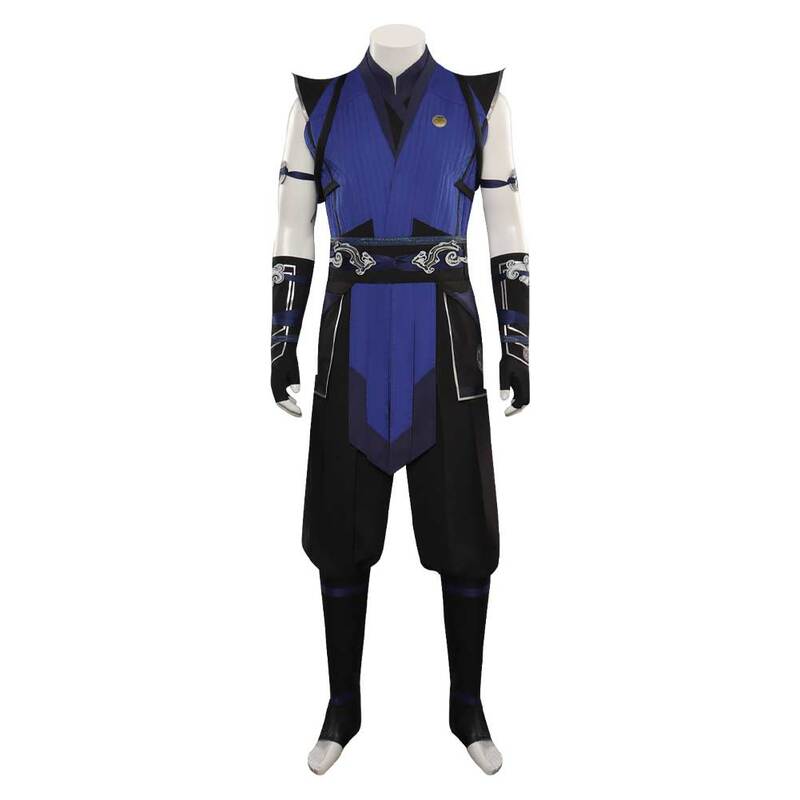 Mortal Kombat sub-zero cosplay masculino, disfarce de fantasia masculino, traje de Halloween, terno de brincadeiras de carnaval, calça e máscara