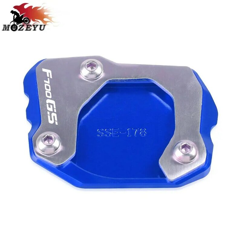 Motorcycle F700 GS Foot Side Stand Enlarger Plate Kickstand Enlarge Extension For BMW F700GS F 700GS F 700 GS 2012-2021 Parts