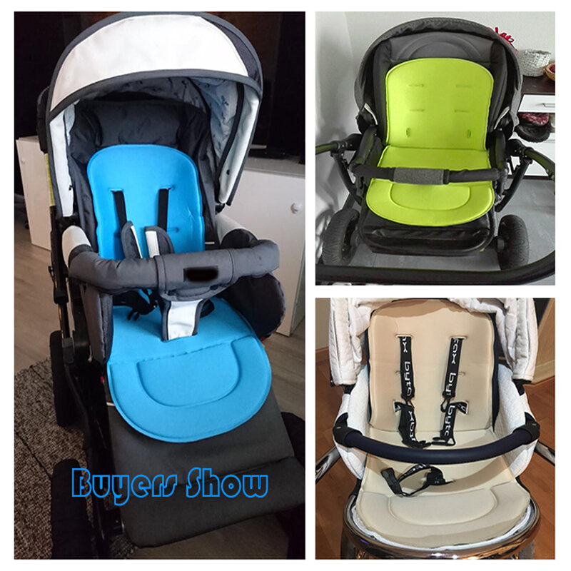Coussin de siège de poussette pour bébé, pour enfants, chariot de voiture, tapis de siège haute, quatre saisons, général, doux, accessoires