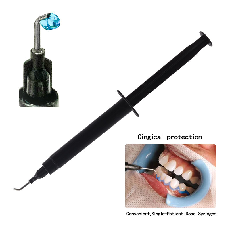 Dentes Whitening Gum Protector Gel, Gengival Barreira, Dental Gum Refill Pen, Clínica Clínica, 3ml, 20Pcs