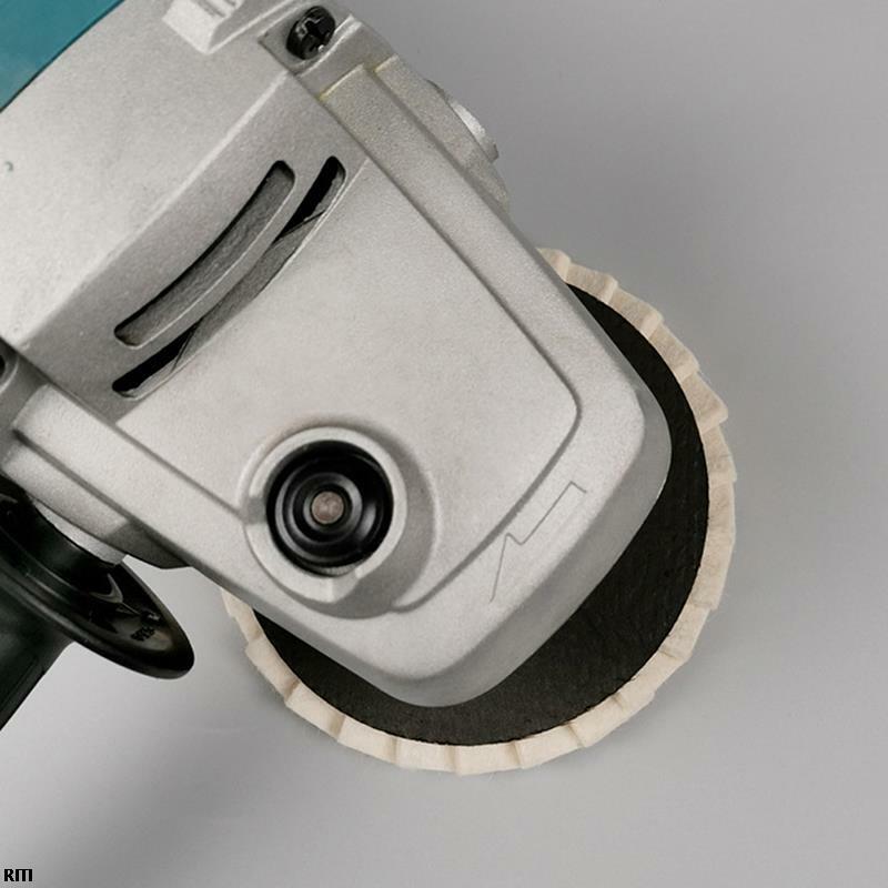 125mm Polishing Wheels 5inch Flap Felt Louver Disc Angle Grinder Wool Buffing Wheel Metal Waxing Polishing Disc
