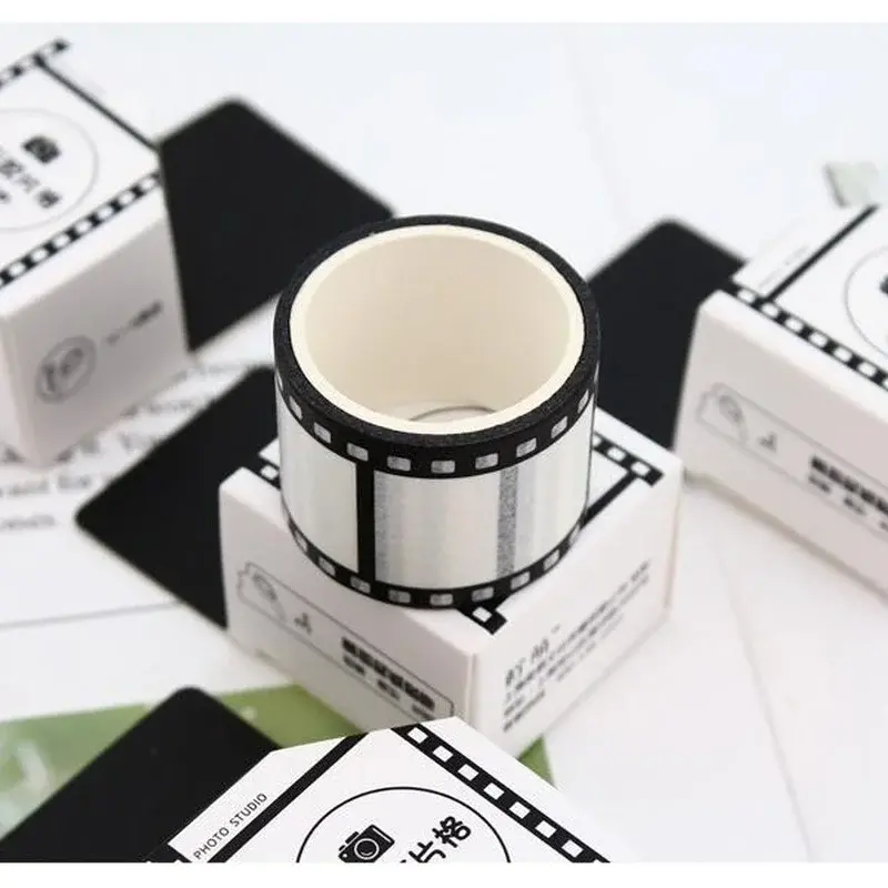 1X15Mm Washi Diy Sticker Decoratief 10 M Label Afplakband Hand Account Tape Washi Tape Set Briefpapier