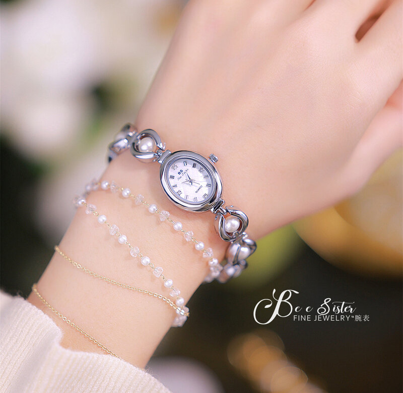 BS new watch antique light luxury imitation pearl watch temperament women's watch women's watch trend watch FA1685