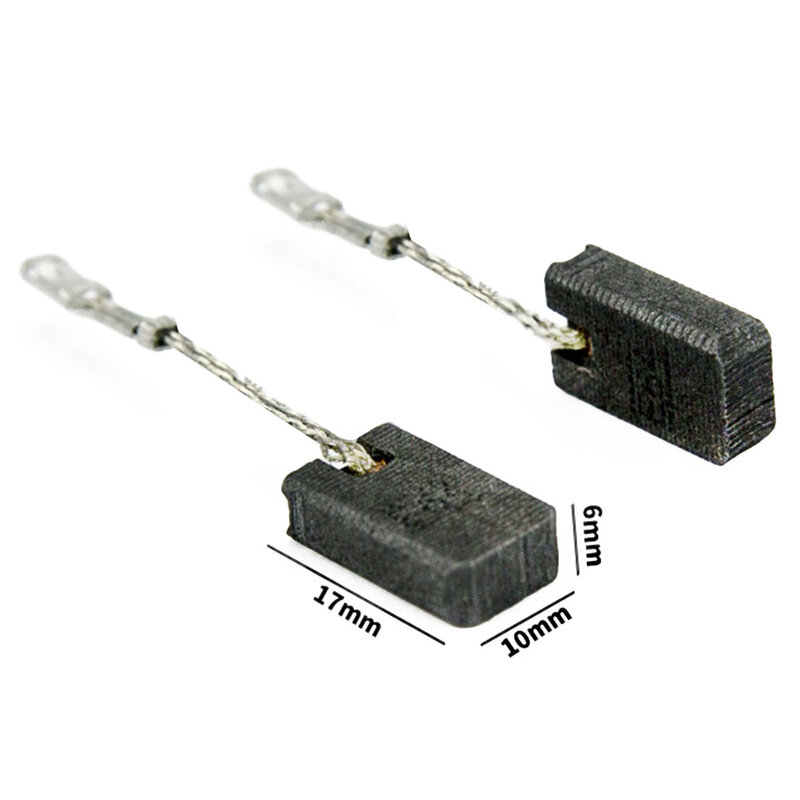 2 pezzi E64 spazzola di carbone muslimstop sostituzione spazzola di carbone per smerigliatrice angolare 1200W GWS12-125S/GWS12-150S E64 utensili elettrici