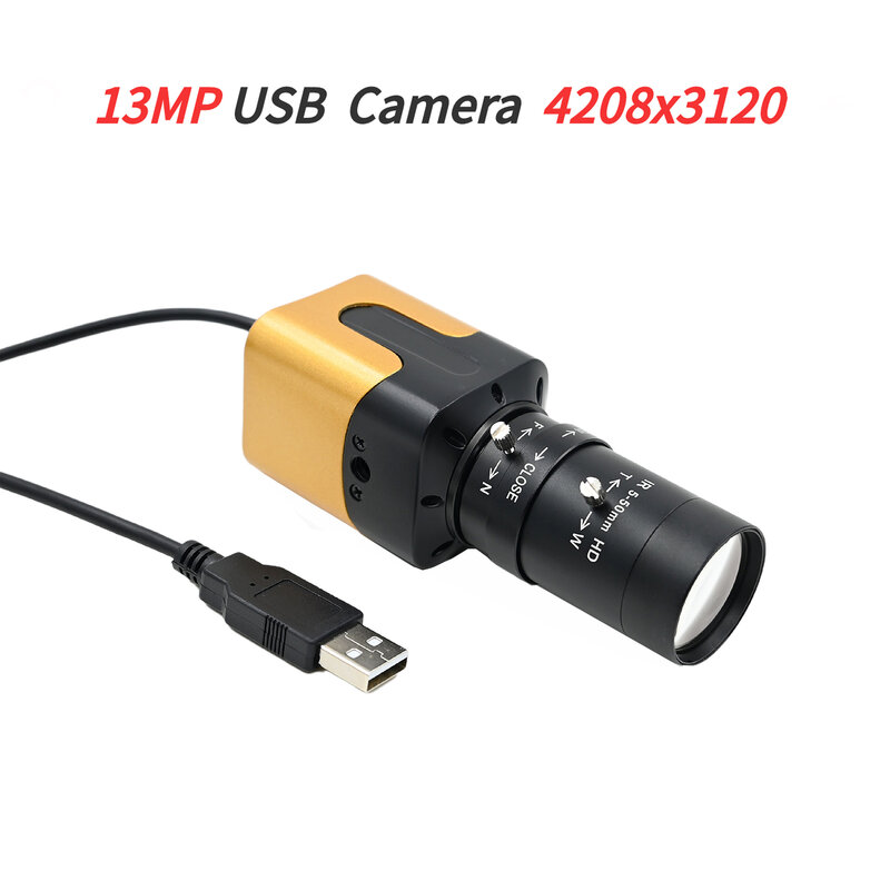 GXIVISION Ultra high definition 13MP resolution 4208x3120 10fps industrial inspection machine vision USB driver free plug and
