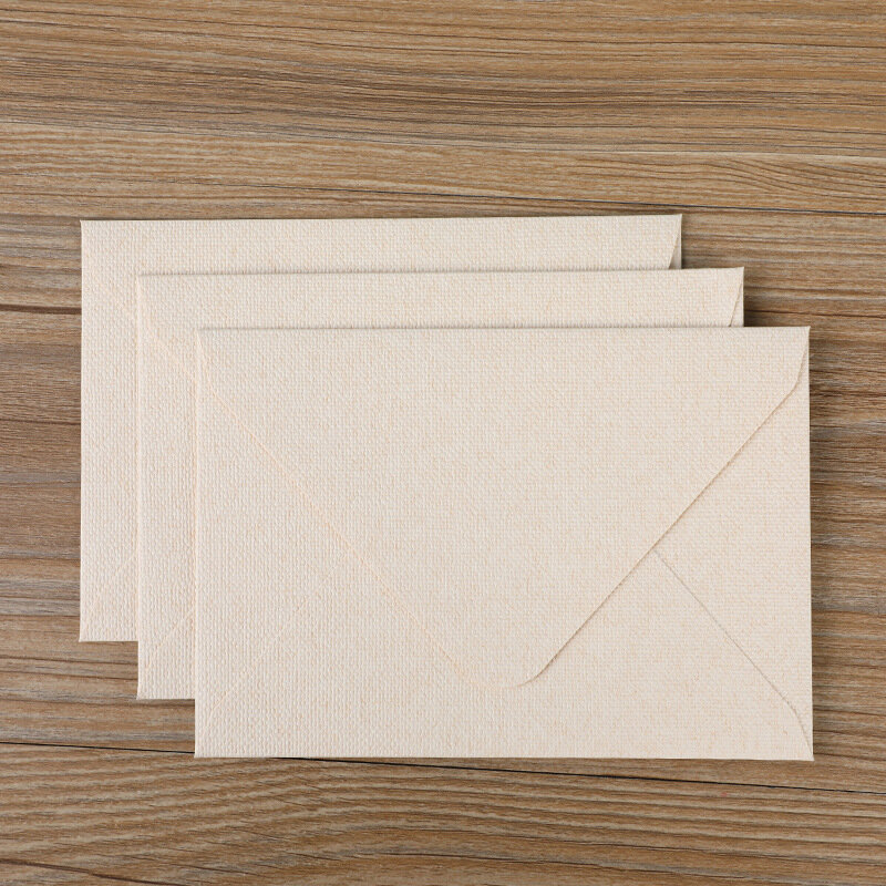 10 sztuk/partia Retro tekstura koperta na zaproszenia ślubne wysokiej jakości 16x11cm papierowe pocztówki małe firmy materiały piśmienne